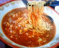 「少子ラーメン(5辛)」@ラーメンがらがらの写真