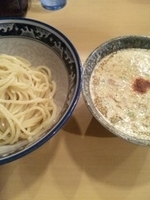 「白つけめん（味玉トッピング）」@中華そば 中村屋の写真