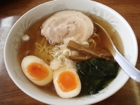「しょうゆらーめん+茹卵 （￥550+￥30）」@いのまるの写真