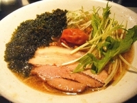 「南高梅塩そば（トッピング 四万十青さのり）」@SOBAHOUSE金色不如帰の写真