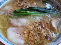 「塩チャーシューメン「麺硬め」¥930」@支那そばや 伊勢崎店の写真