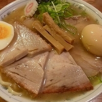「チャーシュー麺 （煮玉子トッピング）」@飯田橋大勝軒の写真