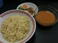 「冷やしつけ麺赤とうがらし（780円）」@ラーメン大至の写真