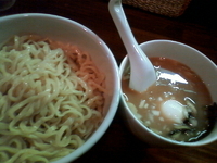 「つけめん 中盛り サービス味玉」@麺屋NANZOU(南蔵)の写真