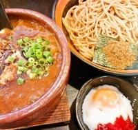 「カレーチーズつけ麺(950円)」@麺屋 つるり 茨城総本店の写真
