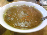 「カレーラーメン 中辛」@大沢食堂の写真