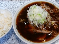 「中華そば<大喜味>(小)+ライス」@大喜21 婦中店の写真