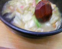 「塩ちゃんぽん（830円）」@北海ちゃんぽん 拓房の写真