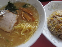 「半チャン塩ラーメンセット（750円）」@太昇亭の写真