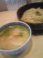 「つけ麺ブルガリア」@小麦と肉 桃の木の写真