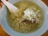 「塩ラーメン600円」@めん屋 ききょうの写真