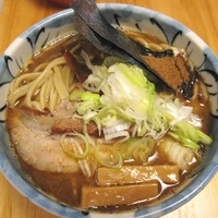 「らーめん並盛 700円」@自家製麺 然の写真