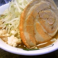 「雷そば（ニンニク） 680円」@雷 北松戸本店の写真