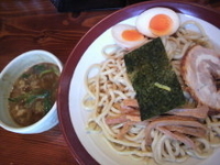「特製つけ麺 中盛300g+味玉100円」@大八車の写真
