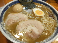 「濃厚中華そば+味玉 「800円+100円」」@つけ麺 中華そば 佐とうの写真