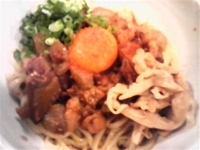 「どてそば￥980」@鶴麺 鶴見本店の写真