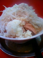 「ラーメン（ヤサイ、ニンニク、アブラ）」@ジャンクガレッジ 東大宮店の写真