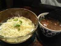「サワヤカジョニー（しょう油つけ麺）」@らー麺屋 バリバリジョニーの写真