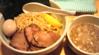 「塩つけ麺 全部のせ 大盛（1200円）」@○心厨房の写真