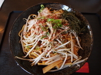 「冷やしそば（300g）」@cafe Lasaの写真