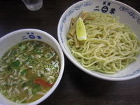 「グリーンカレーつけ麺（中盛）（850円）」@二葉 上荻店の写真