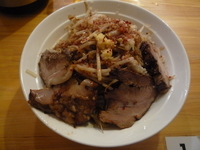 「森三朗+チャーシュー増し+野菜増し増し+ニンニク」@幻の中華そば加藤屋 にぼ次朗の写真