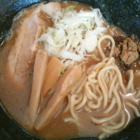 「濃厚狼煙らーめん（200g） ¥730」@狼煙 〜NOROSHI〜の写真