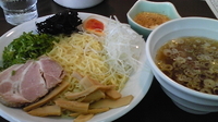 「のらや流つけ麺大盛+全部のせ（800円+300円=1100円）」@和風らーめん のらやの写真