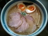 「特製濃厚和風豚骨」@九段 斑鳩の写真