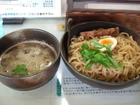 「つけ麺+中盛」@つけめん 藍の写真