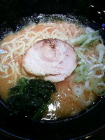 「豚骨醤油 大」@ゴル麺。 横浜2号店の写真