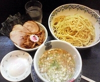 「粟国の塩つけそば+特製B」@中華そば 多賀野の写真