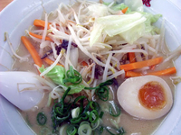 「味噌野菜ラーメン」@博多 金龍 国分店の写真