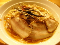 「にぼ次郎（盛りつけ全部普通）」@幻の中華そば加藤屋 にぼ次朗の写真