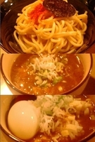 「ajitoのつけ麺 （+残りソースのリゾット風）」@ajitoの写真