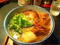 「魚介系鶏白湯醤油中華そば 大盛」@群青の写真