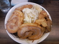 「雷ぶたそば（中）」@雷 北松戸本店の写真