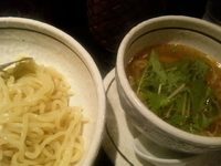 「つけソバ （醤油） 750円」@濃厚つけ汁ソバ FRIDAY 勝田店の写真