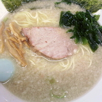 「ラーメン（麺硬め・アブラ多め） ¥600」@ラーメンショップ 東大宮店の写真