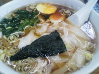 「ワンタンメン650円」@盛昭軒の写真