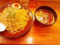 「つけ麺（鶏・辛みそ）大盛り」@麺元素の写真