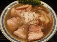 「肉そば」@特級中華そば 凪 西新宿店の写真