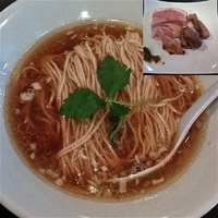 「奥久慈軍鶏らーめん（￥850）」@創麺業 磯部水産の写真