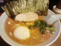 「海苔味玉ラーメン」@麺家 黒の写真