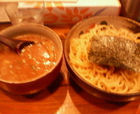 「つけ麺750円」@つけ麺 椿の写真