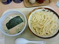 「冷やしごまみそもりそば（中盛）750円」@大泉大勝軒の写真