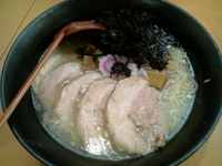 「焼豚らーめん 岩のり 大盛り」@麺処 とらたまの写真