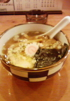 「和風あっさりらぁめん(500円)」@一本槍 大森店の写真