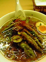 「平日夜限定 カレーラーメンHOT」@らあめん工房 まんぼぉの写真