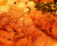 「丸鶏塩らーめん￥750+チャーシュー￥200+味付きうずら￥10」@一合舎 前橋店の写真